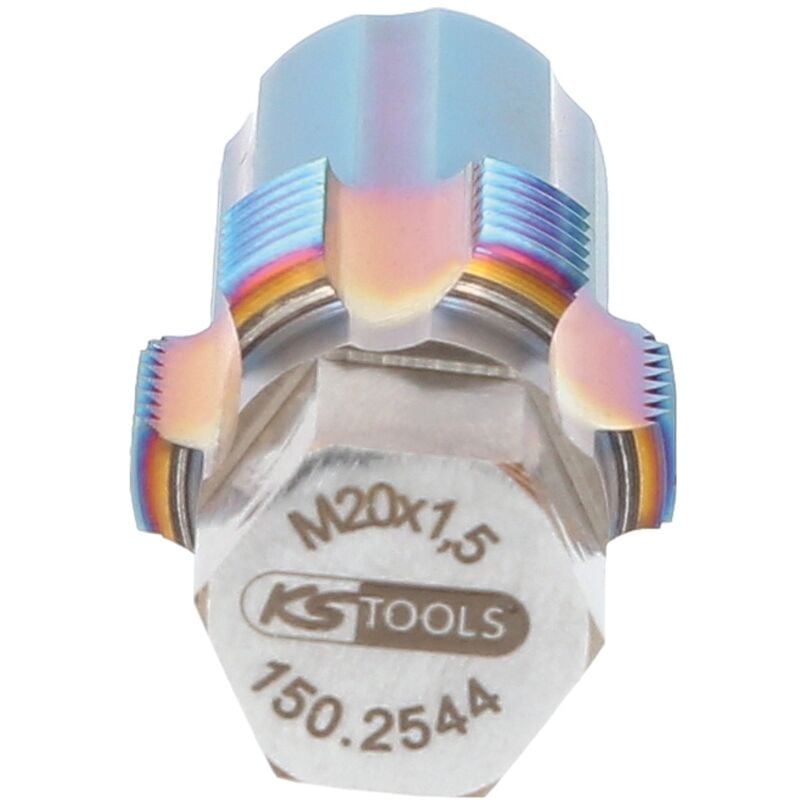 Image of KS Tools Gewindeschneider mit Führungsbolzen für NOX-Sensoren, M20x1,5