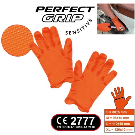 KS Tools Handschuhe Nitril, S, 100er Pack