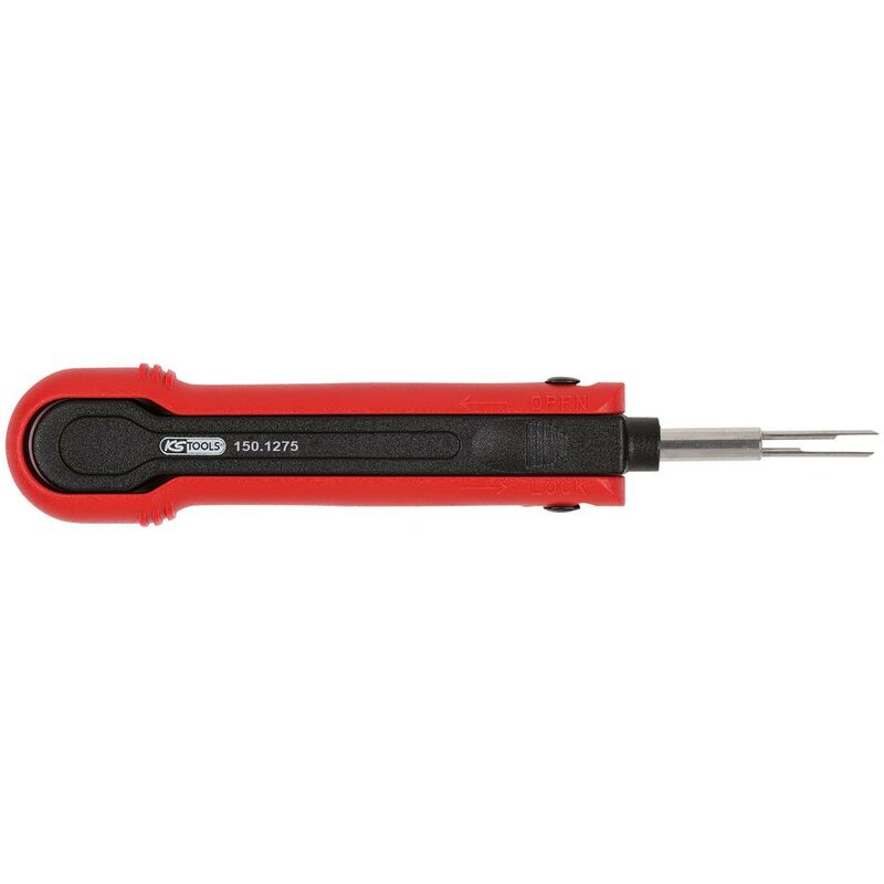 

KS TOOLS Herramienta de desbloqueo para terminales planos de 2,8 mm (AMP Tyco JT, AMP Tyco JPT asy)