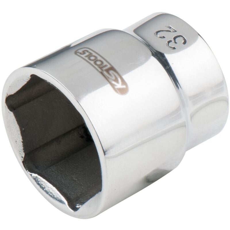 

Kstools - KS TOOLS 3/4' Llave de vaso hexagonal STAINLESS STEEL, 32 mm