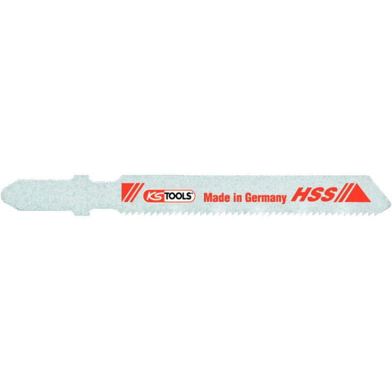

KS TOOLS Hoja de sierra de calar, HSS, 75mm, 0,9mm, T118A, paquete de 5