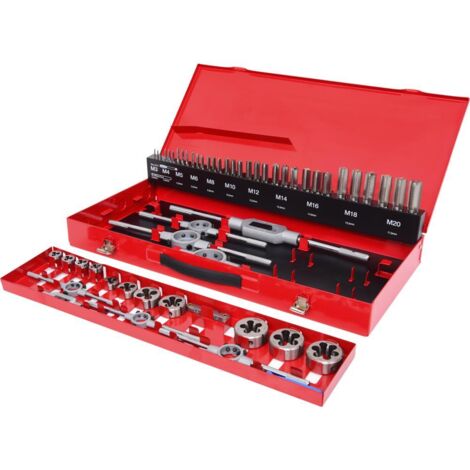 KS Tools HSS Gewindeschneidwerkzeug-Satz, 54-tlg.
