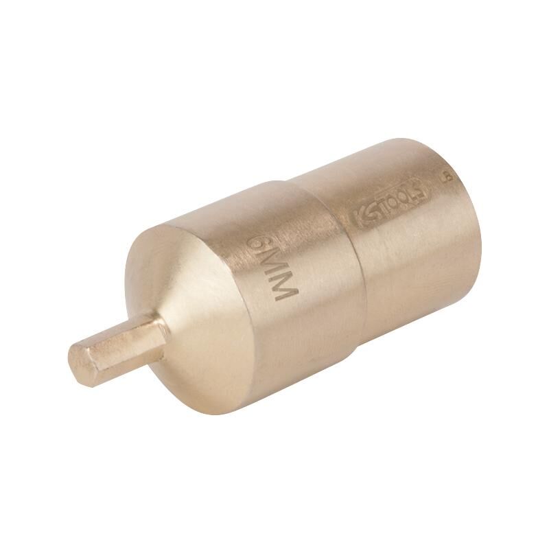 

Kstools - KS TOOLS Inserto de destornillador BRONZEplus para tornillos con encastre hexagonal 1/2' 5 mm