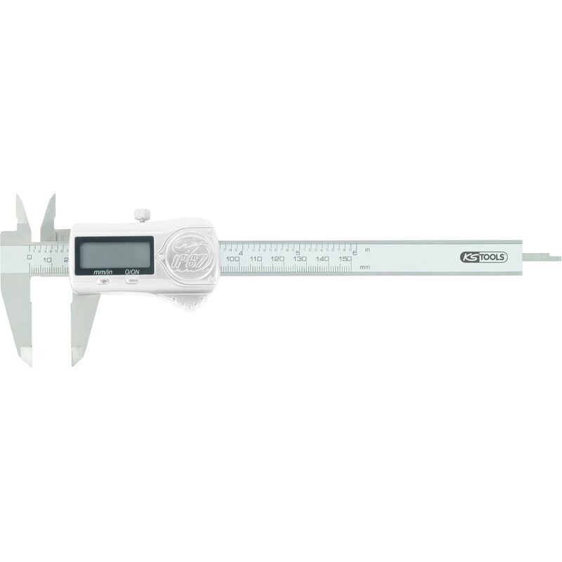 

Kstools - KS TOOLS Pie de rey digital IP67 de 0 - 150 mm, 240 mm