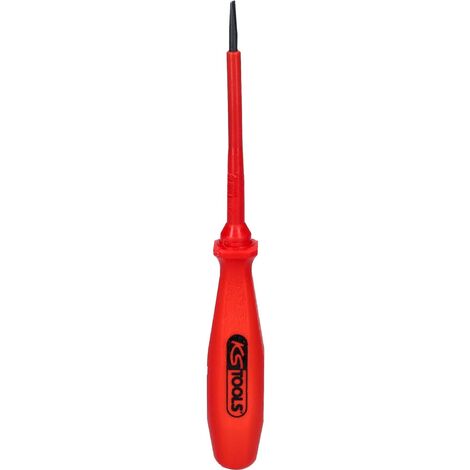 KS TOOLS Isolierter Schraubendreher, 2,8mm, Schlitz