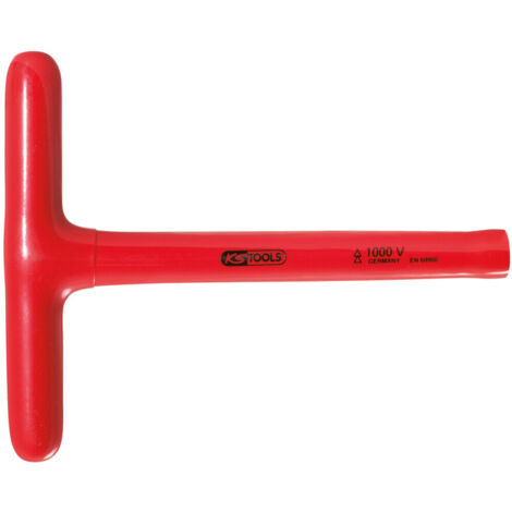 KS Tools Isolierter T-Griff-Steckschlüssel, 13 x 300 mm