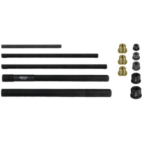 KS Tools Jeu d'adaptateur de vis de force et d'écrou à embase, 13 pcs.