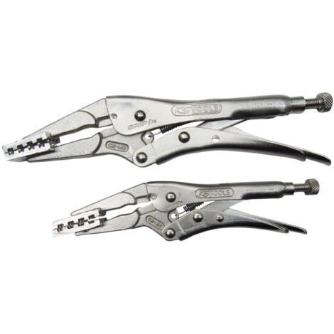 KS Tools - Jeu de 2 pinces étau à colliers - 115.1125
