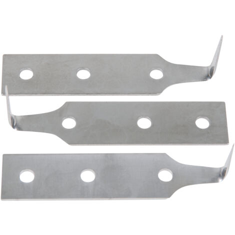 KS Tools - Jeu de 3 lames en inox, L. 25mm - 140.2356