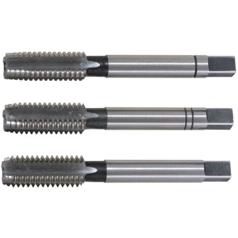 KS Tools - Jeu de 3 tarauds à main HSS, M5 - 331.0050