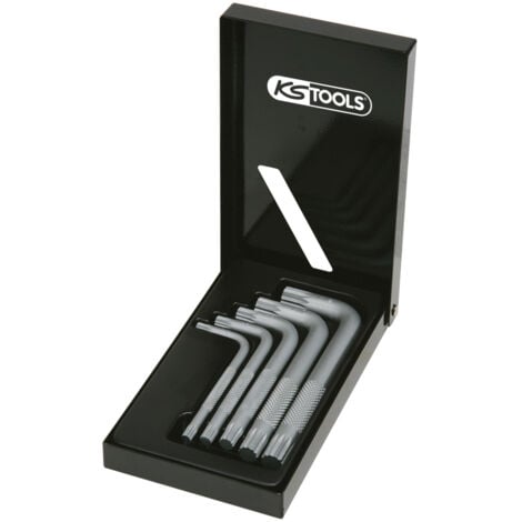 KS Tools - Jeu de 5 clés mâles XZN® courtes, M5 à M12 - 151.4100