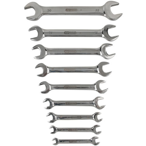 KS Tools - Jeu de 9 clés à fourches INOX, 8 à 32 mm - 964.2240