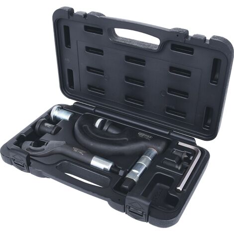 KS TOOLS 700.1170 Coffret de casse-écrous hydraulique 5 et 13 tonnes, 7 pcs