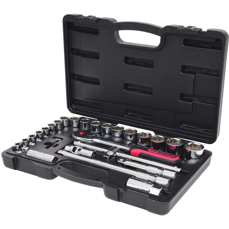 Kstools - 1/2' CHROMEplus Coffret de douilles, 28 pièces