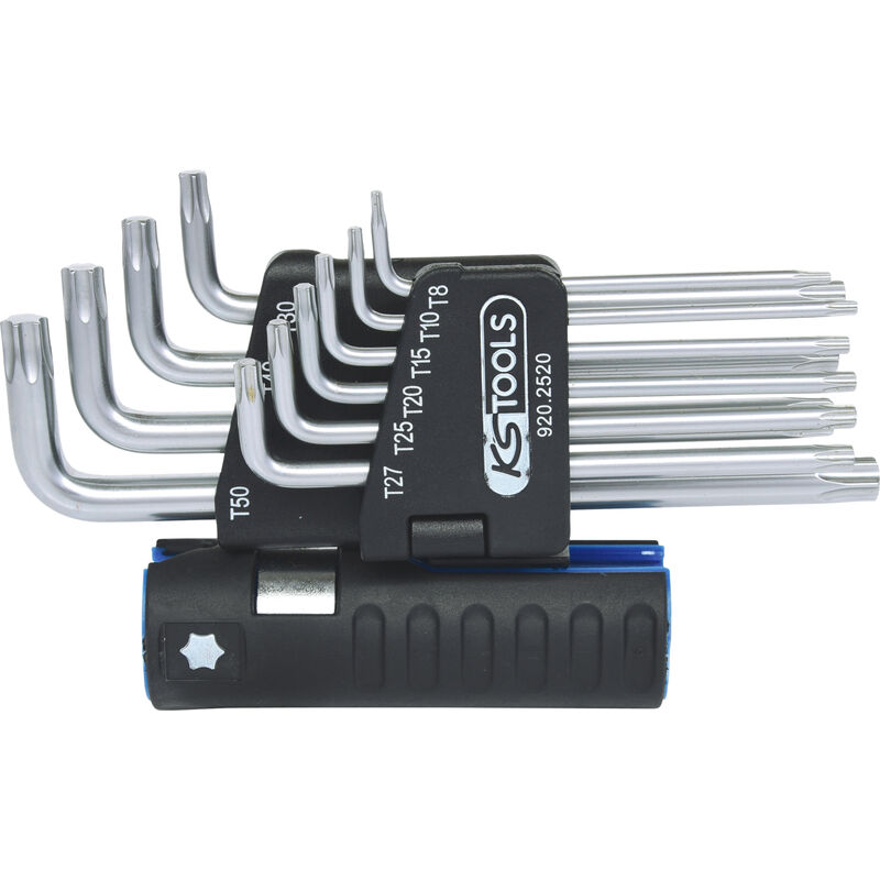 Kstools - ks tools Jeu de clés mâles Torx 3 en 1,10 pcs longues ( 920.2520 )