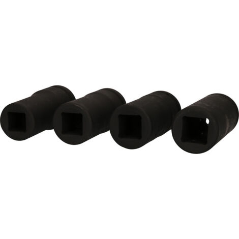 KS Tools - Jeu de douilles à chocs 4 pans 3/4'' pour Fuso, 4 pcs - 460.4510