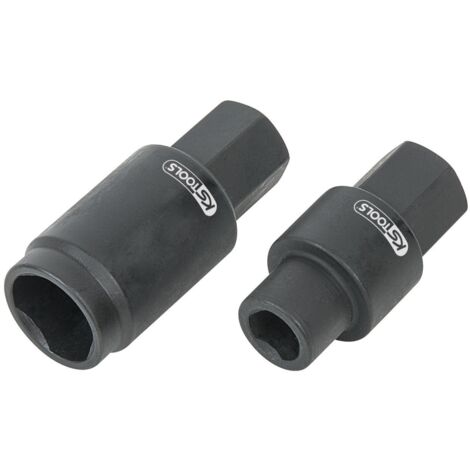 KS TOOLS Jeu de douilles pour pompe à injection Bosch, 2 pcs ( 152.1380 )