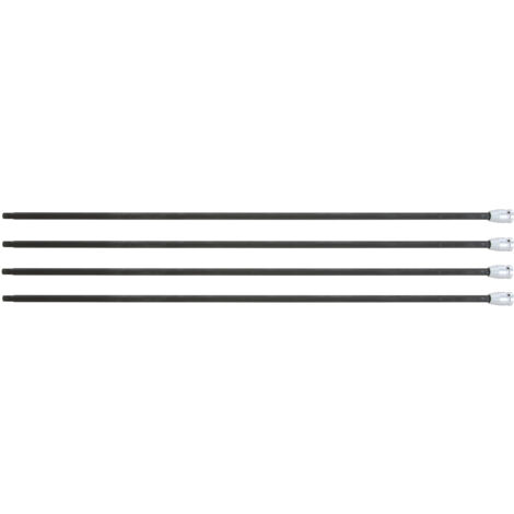 KS Tools - Jeu de douilles tournevis XZN® pour cardan, 4 pièces - 150.1740