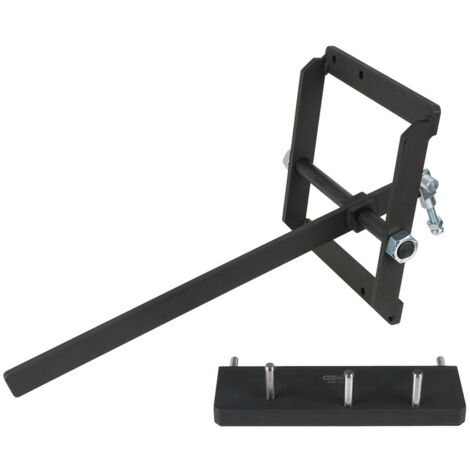 KS Tools - Jeu de gabarits pour ajustement de boîte de vitesses pour ZF 12AS, 2pcs - 460.1055