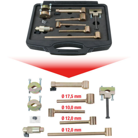 KS Tools Jeu de gabarits pour biellettes de direction, 9 pcs.