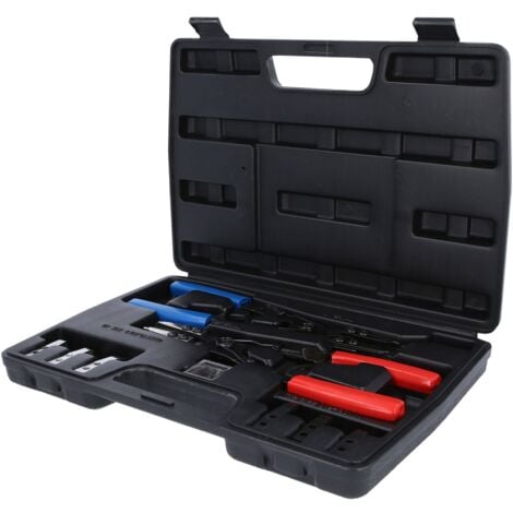 KS TOOLS Coffret de pinces à circlips à crémaillère, 20 pcs