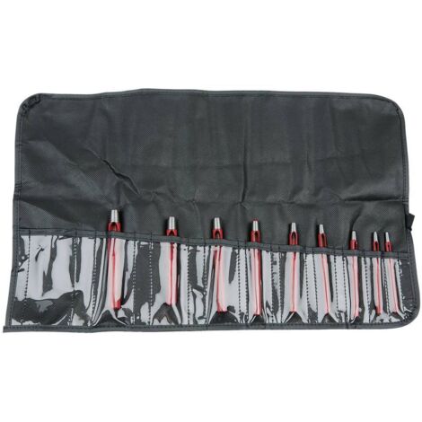 KS TOOLS Jeu de poinçons ronds, 9 pcs  ( 129.2107 )