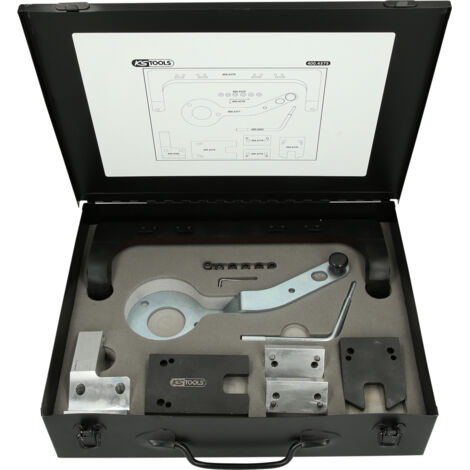 KS Tools - Jeu d'outils de calage moteur BMW-Mini Essence 1.2, 1.5, 2.0, 3,0, 17 pcs - 400.4375
