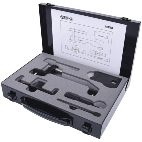 KS TOOLS Jeu d'outils de réglage moteur pour GM / Opel / Saab, 5 pcs ( 400.0675 )