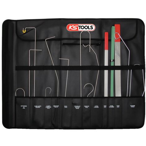 KS Tools Jeu d'outils pour porte de véhicule 16pcs.