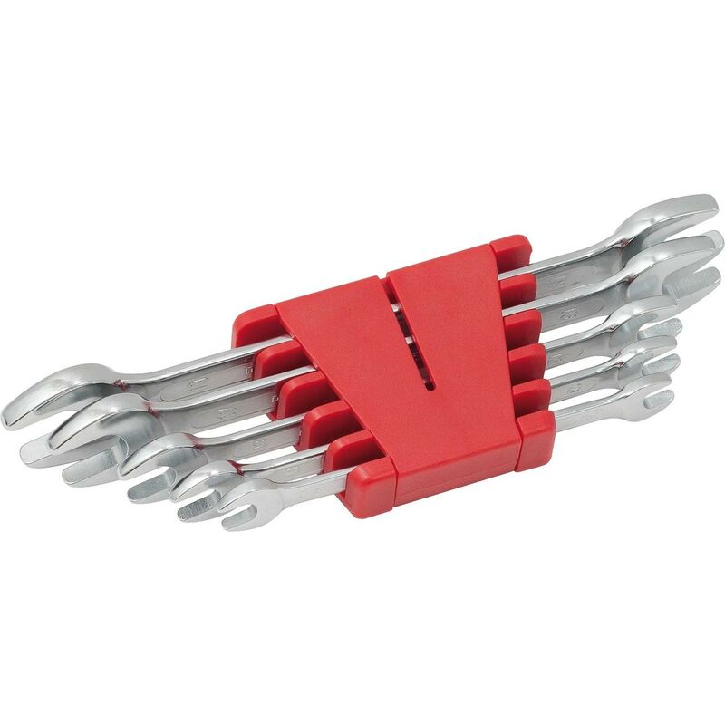 

KS TOOLS Juego de llaves fijas dobles, 5 pzs, 8-19mm