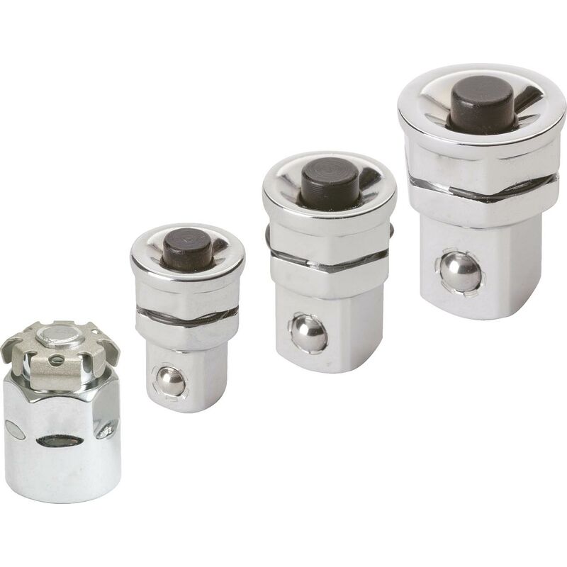 

Kstools - KS TOOLS Juego de adaptadores de llave de vaso GEARplus, para llaves en pulgadas, 4 pzs