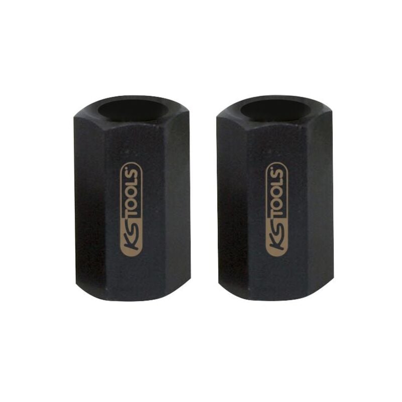 

KS TOOLS Juego de adaptadores de rosca, 2 pzs M18 x 1,5