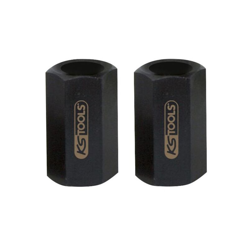 

KS TOOLS Juego de adaptadores de rosca, 2 pzs M22 x 1,5