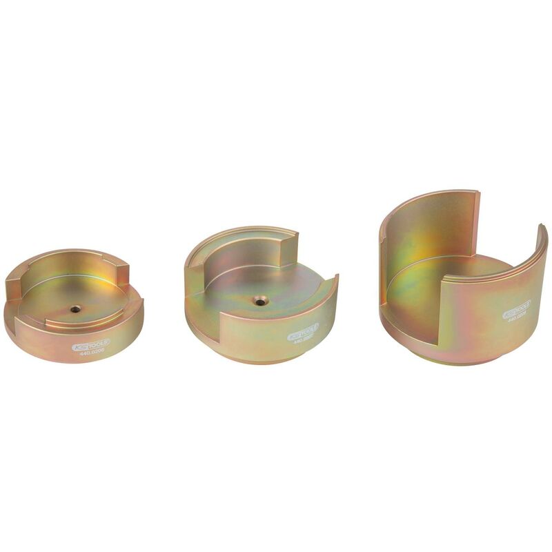 

KS TOOLS Juego de casquillos de eje trasero para Renault, 3 pzs