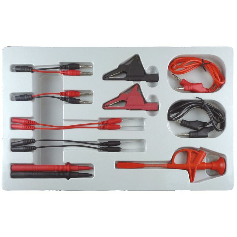 

Kstools - KS TOOLS Juego de accesorios de comprobación y test, 12 / 24 V, 13 pzs