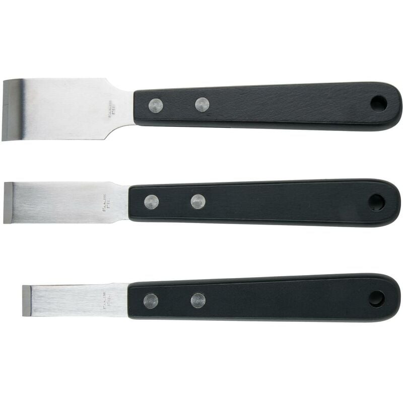 

KS TOOLS Juego de cinceles rascadores, 3 pzs