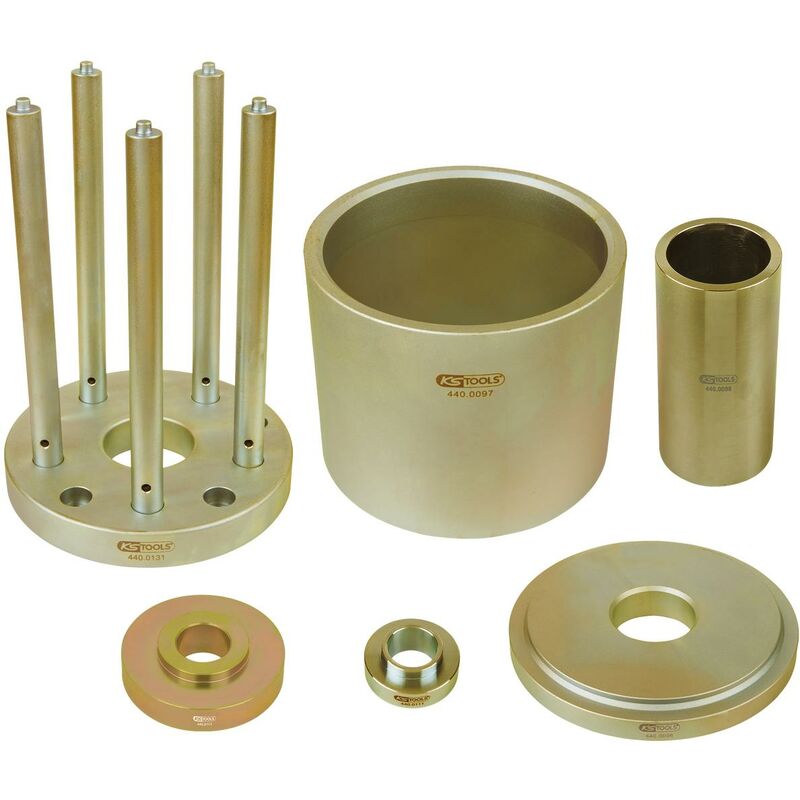 

KS TOOLS Juego de rodamiento de rueda, 6 pzs, delantero para Ford