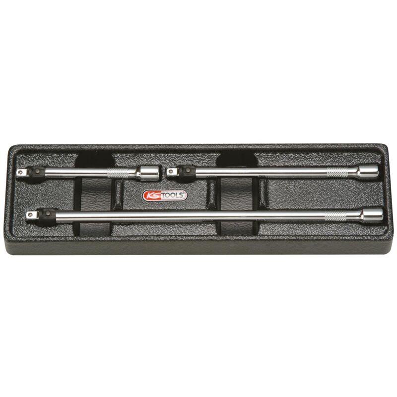 

KS TOOLS 1/4" CHROMEplus Juego de prolongadores 3 pzs