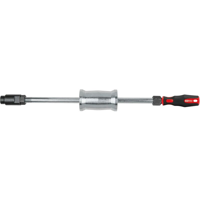 

KS TOOLS Juego de extractor de inyectores M14 con pesa de impacto de 1,5 kg, 2 pzs