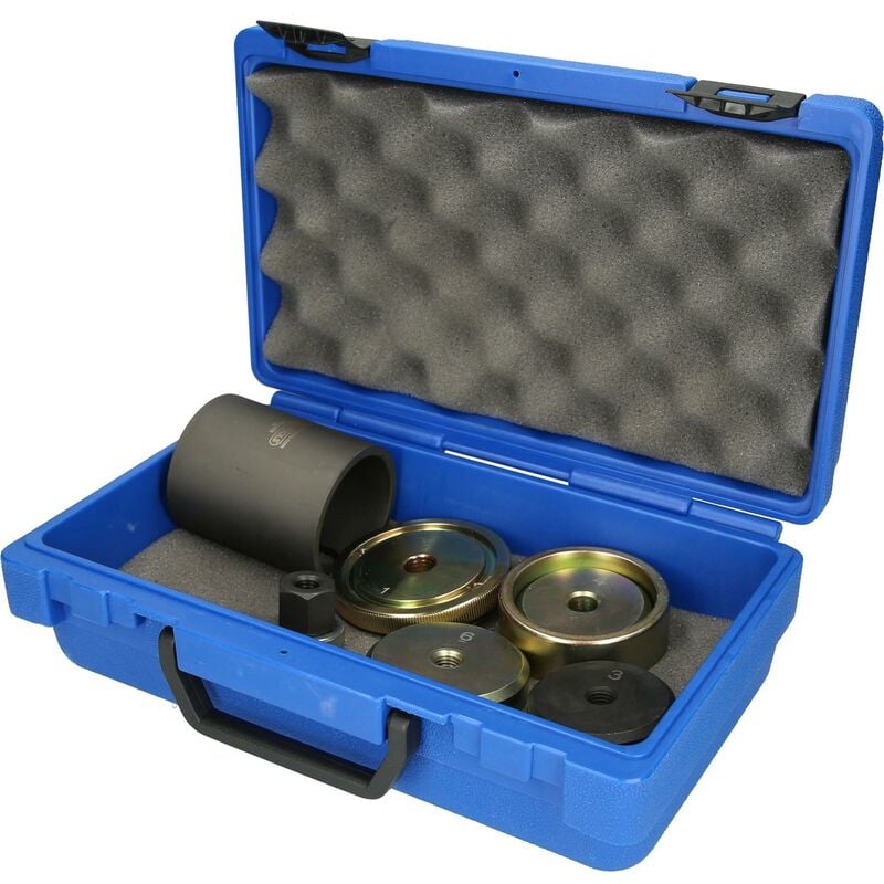 

KS TOOLS Juego de herramientas de silentblock para soportes de eje trasero BMW, 8 pzs