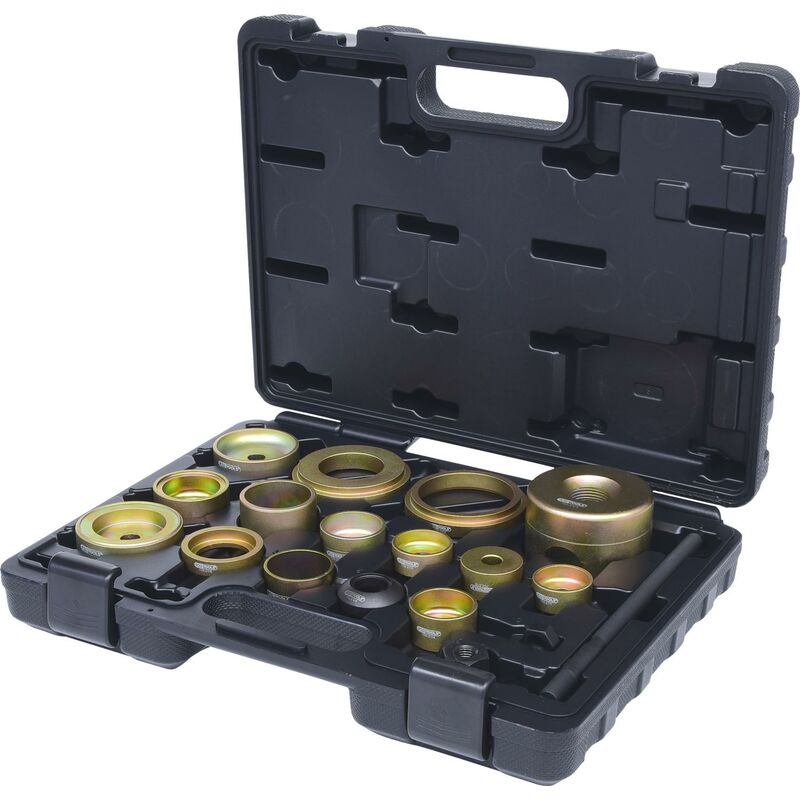 

KS TOOLS Conjunto de herramientas de silentblock para ejes traseros VAG, 18 pzs
