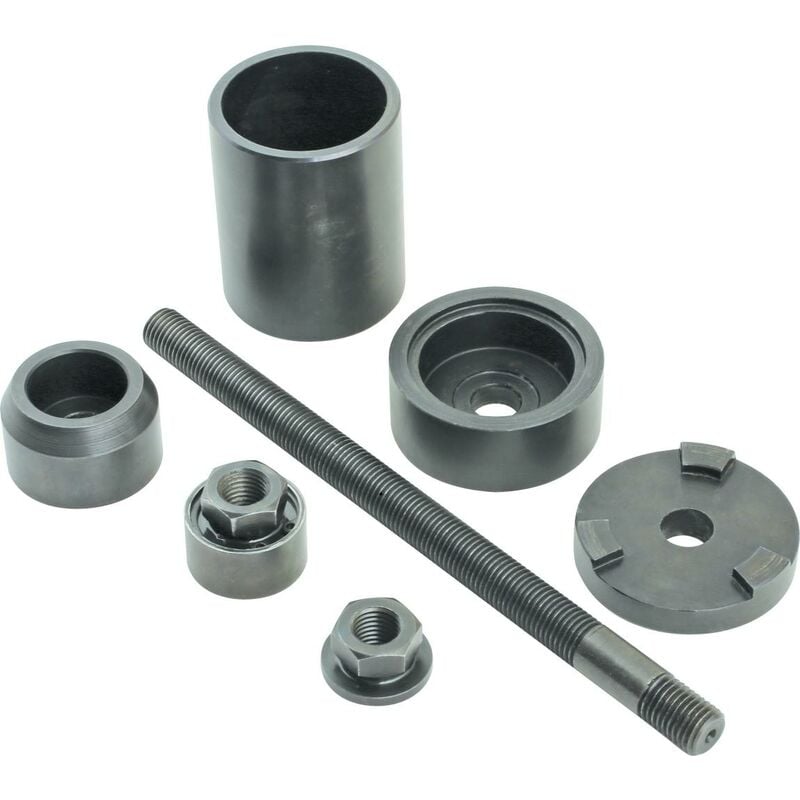 

KS TOOLS Juego de herramientas de silentblock para eje delantero Nissan, Renault y Opel, 7 pzs