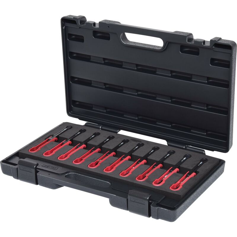 

KS TOOLS Juego de herramientas de desbloqueo de termibales para Opel / GM, 10 pzs