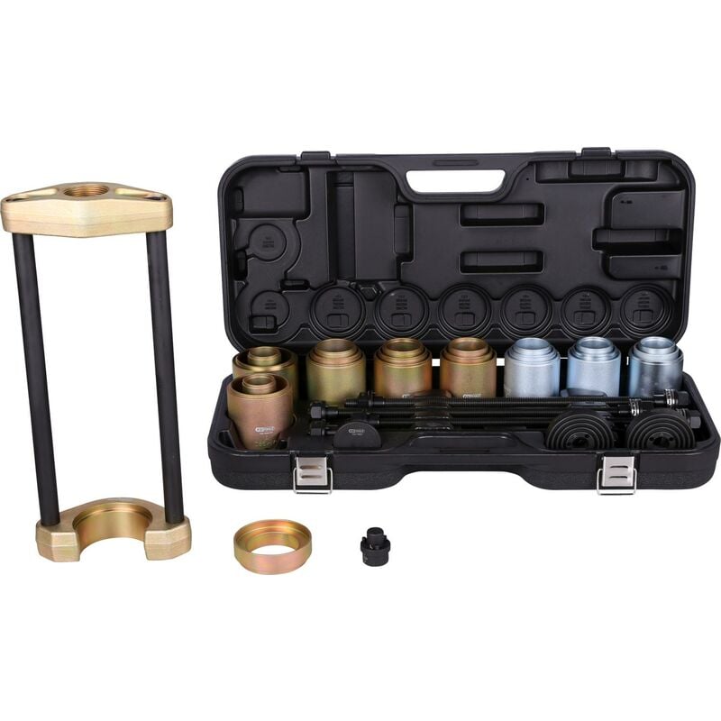 

KS TOOLS Juego de herramientas de presión universales para componentes de eje, 38 pzs