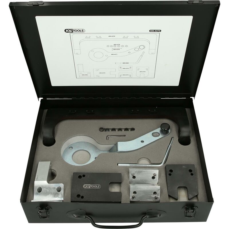 

KS TOOLS Juego de herramientas de reglaje de motores para BMW / Mini, 5 pzs