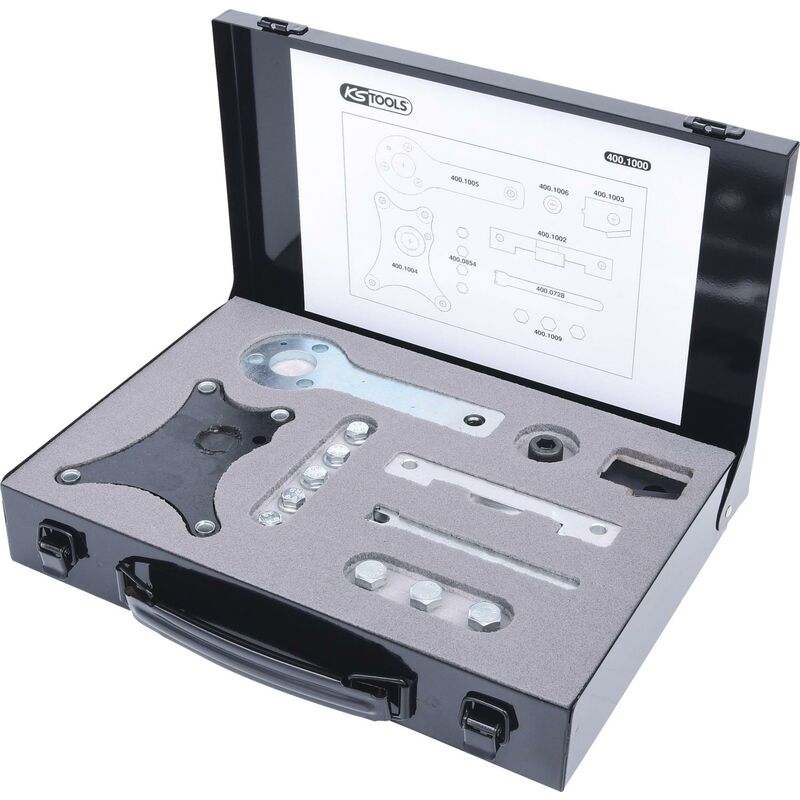 

Kstools - KS TOOLS Juego de herramientas de reglaje de motores para Fiat / Ford, 19 pzs