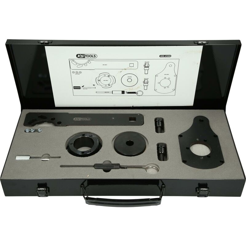 

KS TOOLS Juego de herramientas de reglaje de motores para Opel, 11 pzs