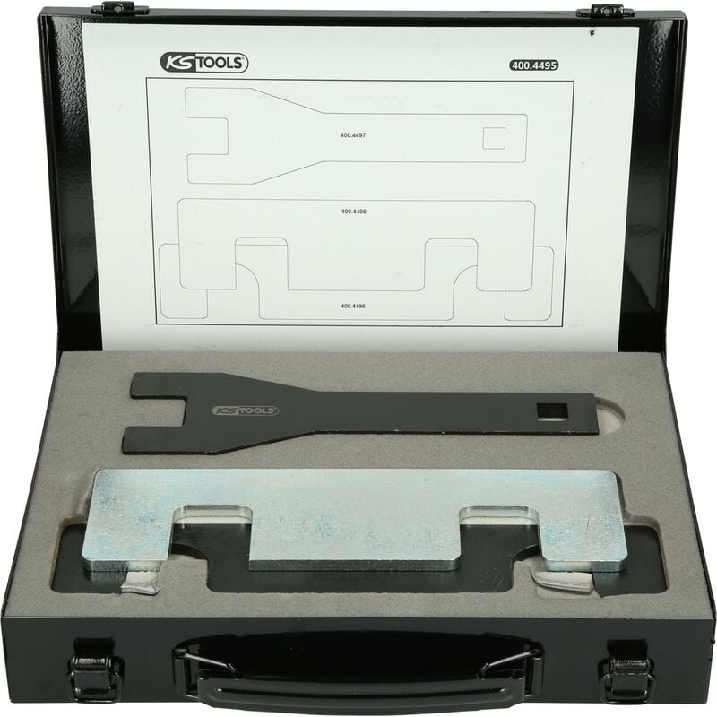 

KS TOOLS Juego de herramientas de reglaje de motores para Opel, 3 pzs