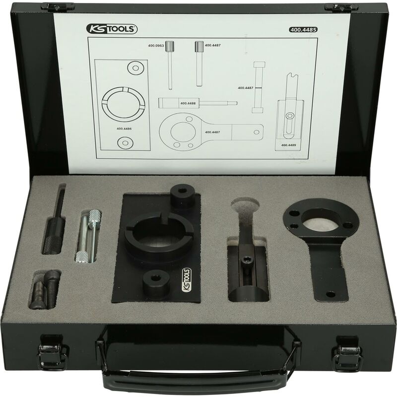 

KS TOOLS Juego de herramientas de reglaje de motores para Opel, 8 pzs