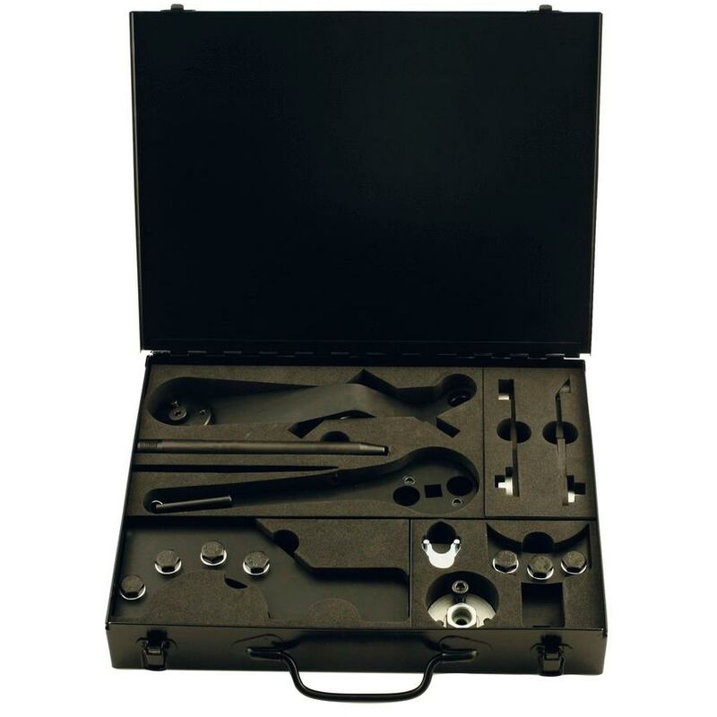 

KS TOOLS Juego de herramientas de reglaje de motores para VAG, 14 pzs Touareg, Transporter